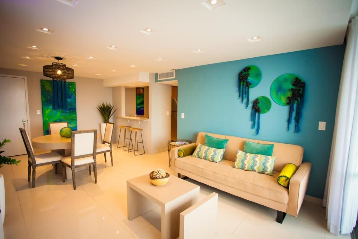 2Br Gem Ocean Front Building Isla Verde Beach Сан-Хуан Экстерьер фото